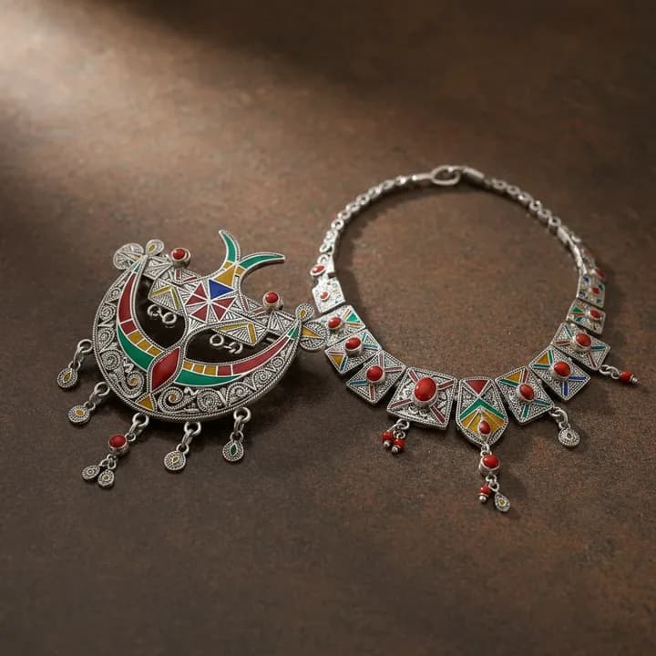 L'argent kabyle ne se fond pas. Il se sculpte.