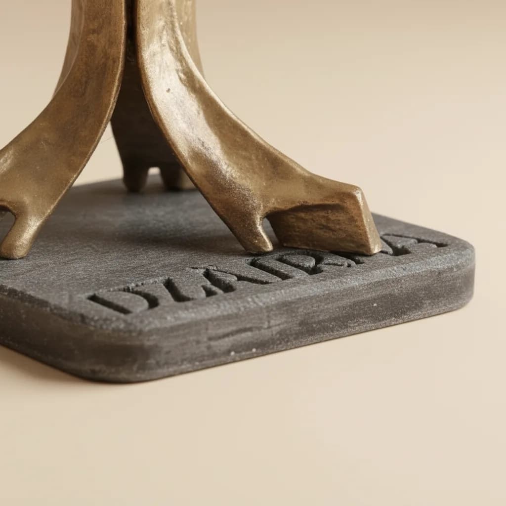 Réplique miniature du Maqam Echahid (Monument au Martyr) d'Alger - 7x7x10 cm 3